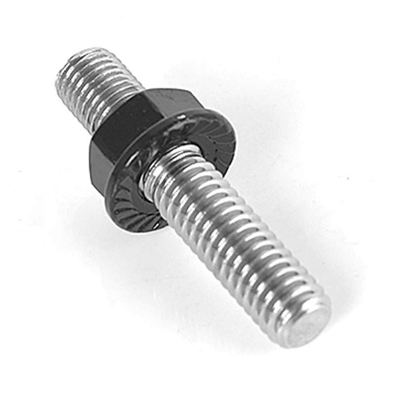 YOSOPP Stainless Steel Exhaust Bolt Kit for 1984-2018 Harley Big Twin Sportster XL with Flange Nut, OEM Part Number 16715-83 1671583 (8) - Image 4